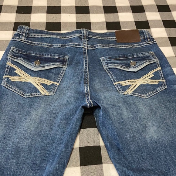 TK AXEL Jeans Exc Tk Axel Hartford Conn Slim Boot Jeans Sz 36 X 32